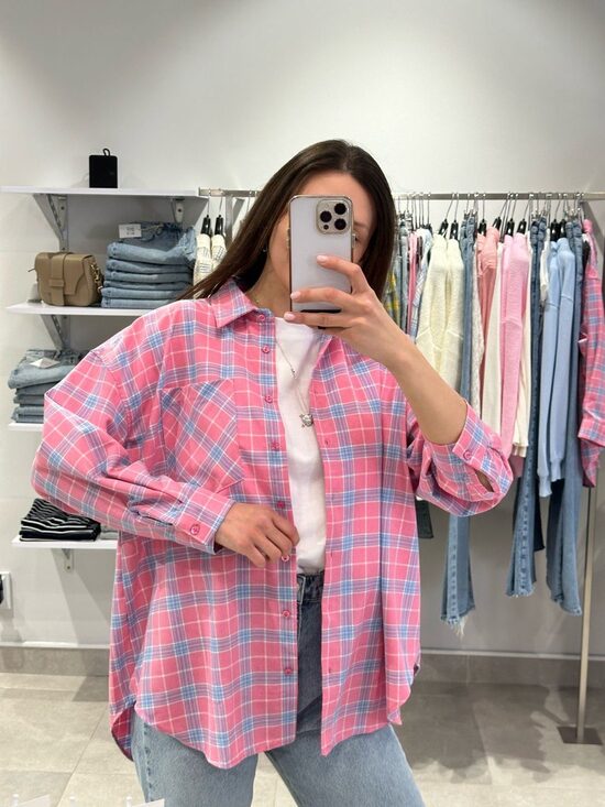 PINK COTTON SHIRT